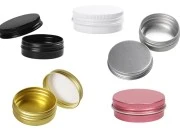 Aluminijumska kutijica 30mL sa unutrašnjom zaptivkom i zatvaračem u više boja - 12 kom