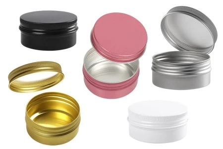 Aluminijumska kutijica 50mL sa unutrašnjom zaptivkom i zatvaračem u više boja - 12 kom-2