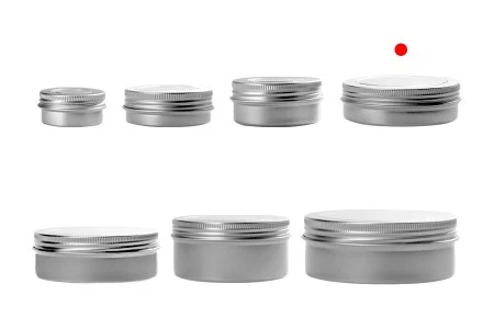 Aluminijumska kutijica 100mL sa prozorom na poklopcu -12 kom-8