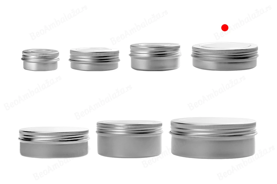 Aluminijumska kutijica 100mL sa prozorom na poklopcu -12 kom-grupa_slika