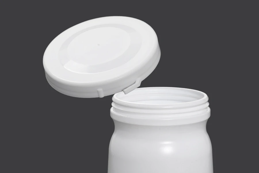 Plastična kutija 500mL sa belim sigurnosnim zatvaračem - 12 kom-dimenzije_slike