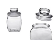 Staklena tegla 200mL sa staklenim poklopcem sa gumicom za hermetičko zatvaranje-slika_proizvoda