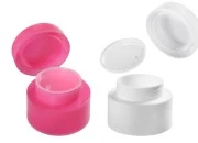 Plastična kutijica sa duplim dnom 50mL, sa zatvaračem i međupoklopcem - 6 kom Plastična kutijica sa duplim dnom 50mL, sa zatvaračem i međupoklopcem - 6 kom