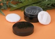 Akrilna kutijica 30mL sa rešetkicom za puder - 12 kom