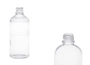Providna staklena bočica za etarska ulja 100mL, sa grlom PP18 - bez zatvarača
