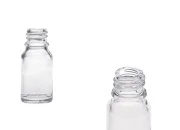 Staklena bočica 10mL za etarska ulja, providna, sa grlom PP18 Staklena bočica 10mL za etarska ulja, providna, sa grlom PP18-slika_proizvoda