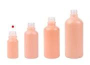 Staklena MAT roze bočica za etarska ulja 10mL, sa grlom PP18 Staklena MAT roze bočica za etarska ulja 10mL, sa grlom PP18-grupa_slika