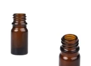 Staklena bočica 5mL za etarska ulja u braon boji, sa grlom PP18 Staklena bočica 5mL za etarska ulja u braon boji, sa grlom PP18-slika_proizvoda
