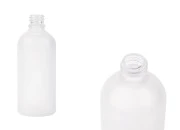 Providna staklena bočica od peskiranog stakla za etarska ulja 100mL, sa grlom PP18 - bez zatvarača