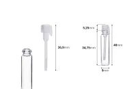 Staklena bočica, tester za parfeme 1mL