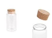 Staklena flašica sa plutanim čepom za poklončiće 120mL, 47x90 mm - 12 kom-slika_proizvoda