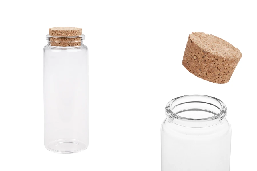 Staklena flašica sa plutanim čepom za poklončiće 150mL sa plutanim čepom - 12 kom Staklena flašica sa plutanim čepom za poklončiće 150mL sa plutanim čepom - 12 kom-slika_proizvoda