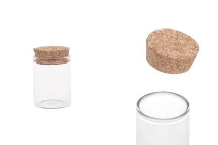 Staklena bočica sa plutanim čepom 20mL - 12kom-1