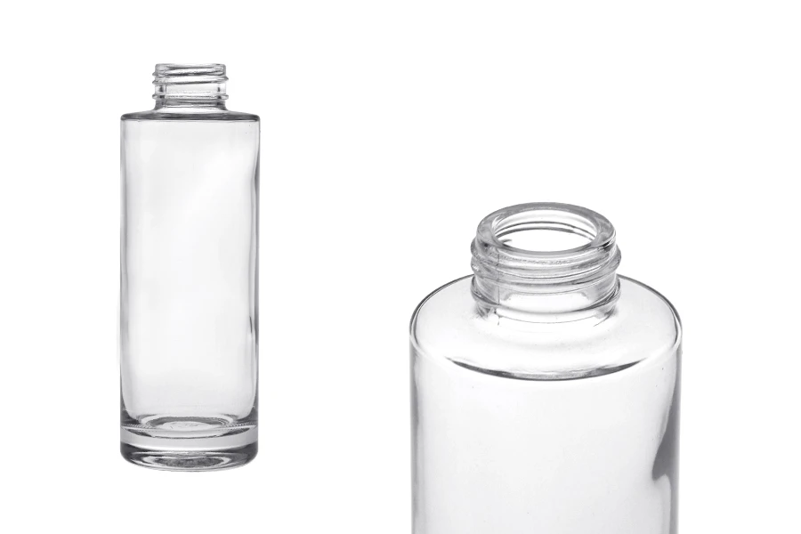 Staklena providna bočica, 100mL, PP24 Staklena providna bočica, 100mL, PP24