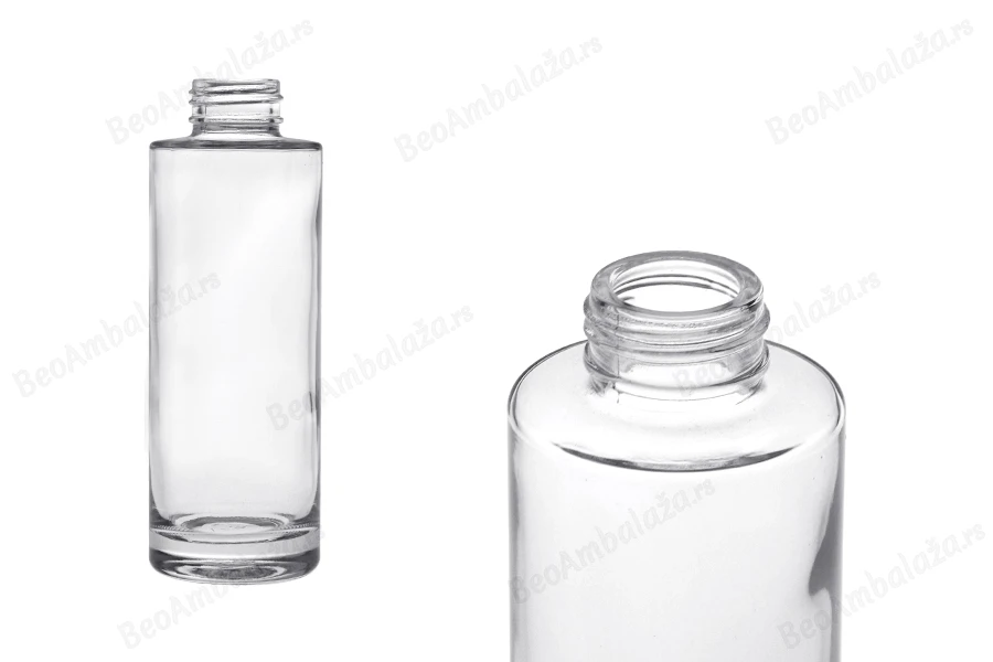 Staklena providna bočica, 100mL, PP24-slika_proizvoda