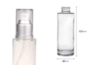 Staklena providna bočica, 100mL, PP24 Staklena providna bočica, 100mL, PP24