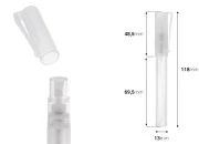 Staklena bočica 8mL, sa sprejom za parfeme-dimenzije_slike