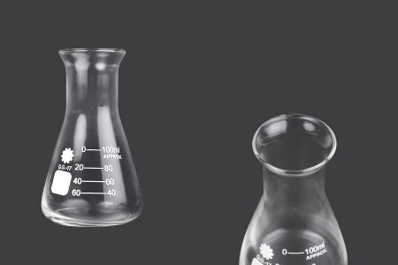 Erlenmajer staklena posuda (Erlenmeyer) 100ml-1