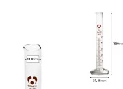 Staklena menzura 5mL Staklena menzura 5mL
