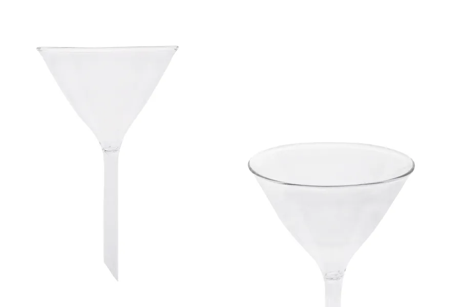 Stakleni levak prečnika 60 mm (prečnik cevčice 8 mm) Stakleni levak prečnika 60 mm (prečnik cevčice 8 mm)