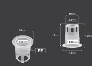 Plastični PE unutrašnji regulator toka prečnika 10,4 mm, za bočice sa grlom PP18 - 50 kom Plastični PE unutrašnji regulator toka prečnika 10,4 mm, za bočice sa grlom PP18 - 50 kom