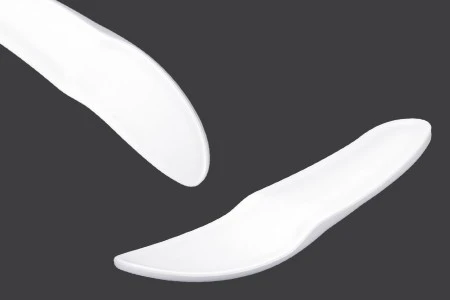 Plastična spatula za kreme (PE) 92mm u beloj boji - 24 kom-1