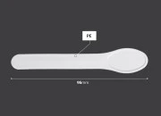Plastična spatula za kreme (PE) 96mm u beloj boji - 50 kom Plastična spatula za kreme (PE) 96mm u beloj boji - 50 kom