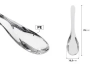Providna plastična spatula za kreme (PE) 70 mm - 12 kom Providna plastična spatula za kreme (PE) 70 mm - 12 kom