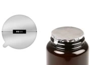 Srebrna samolepljiva aluminijumska zaptivka 44mm - 12 kom-slika_proizvoda