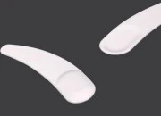 Plastična bela PE spatula 54mm za kreme - 24 kom Plastična bela PE spatula 54mm za kreme - 24 kom