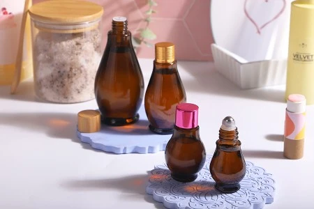 Staklena braon bočica 10mL, za etarsko ulje (PP18)-3