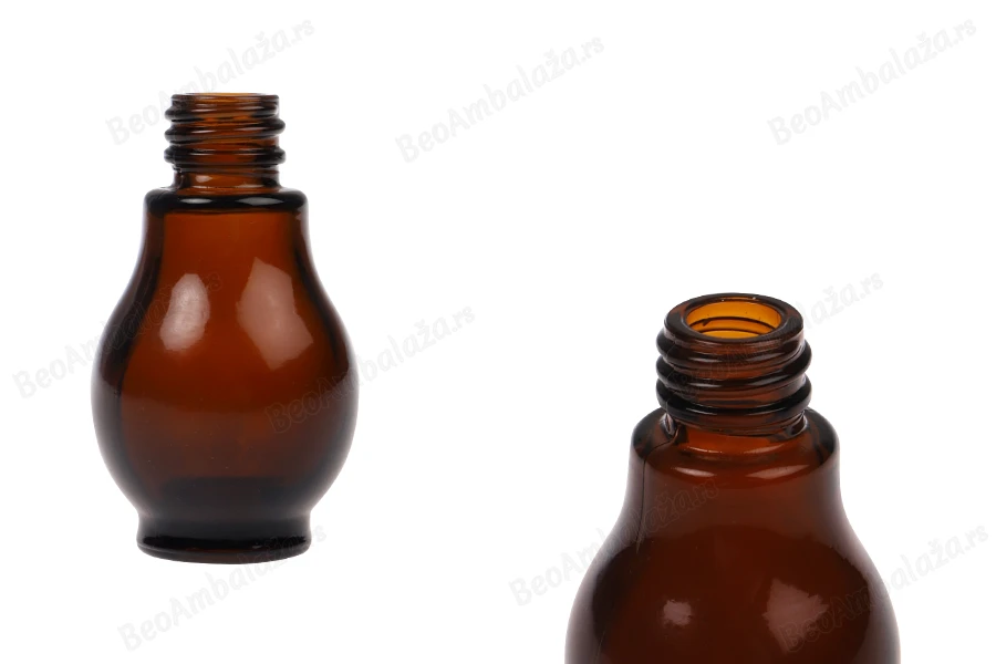 Staklena braon bočica 20mL, za etarsko ulje (PP18)-slika_proizvoda
