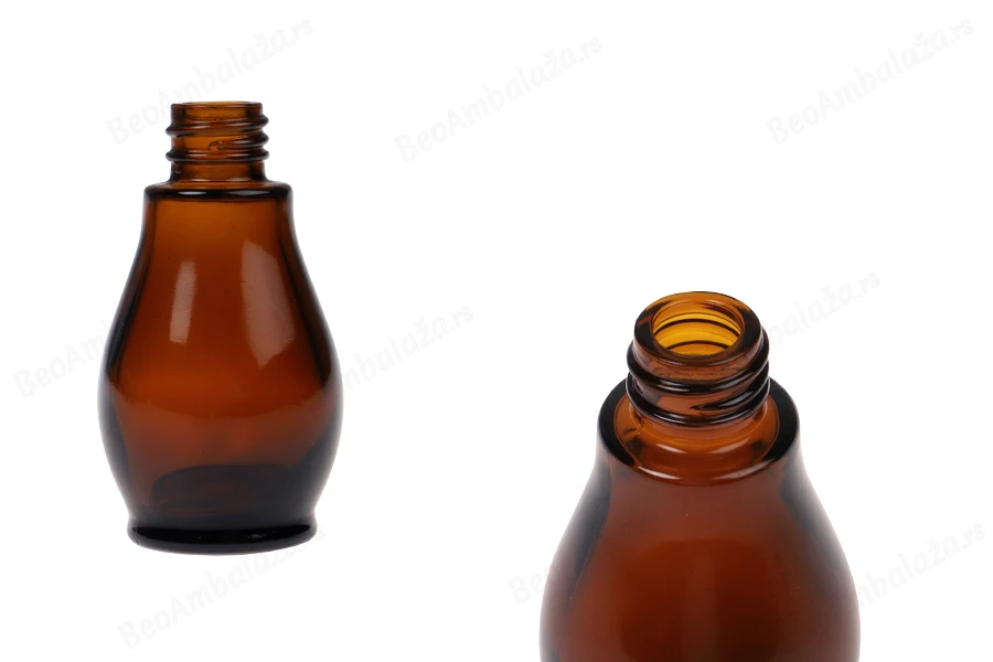 Staklena braon bočica 30mL, za etarsko ulje (PP18)-slika_proizvoda