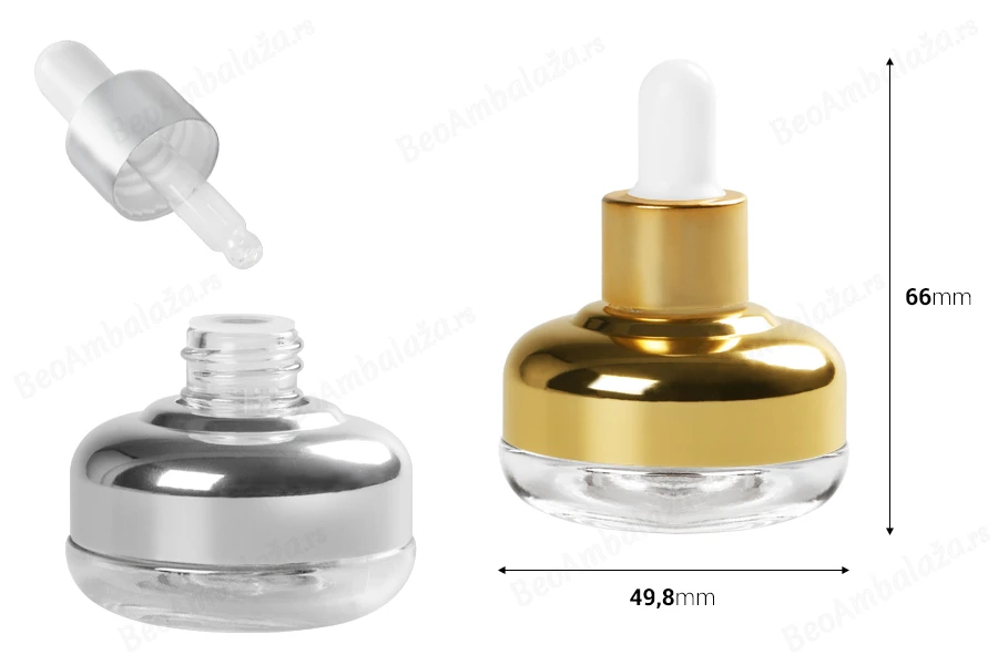 Staklena bočica 20mL sa pipetom i elementom za oceđivanje-dimenzije_slike