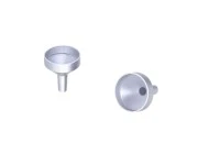 Aluminijumski levak u MAT srebrnoj boji sa prečnikom 17 mm (u donjem delu 4 mm) Aluminijumski levak u MAT srebrnoj boji sa prečnikom 17 mm (u donjem delu 4 mm)