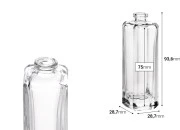 Staklena bočica za parfeme 30mL sa Crimp sigurnosnim zatvaranjem, 15mm Staklena bočica za parfeme 30mL sa Crimp sigurnosnim zatvaranjem, 15mm-dimenzije_slike