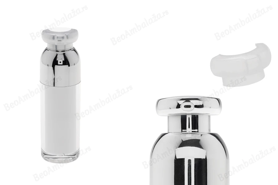 Luksuzna airless akrilna bočica 30mL za kreme sa pumpicom i zaštitnim zatvaračem-slika_proizvoda