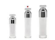 Luksuzna airless akrilna bočica 50mL za kreme sa pumpicom i zaštitnim zatvaračem-grupa_slika