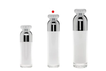 Luksuzna airless akrilna bočica 50mL za kreme sa pumpicom i zaštitnim zatvaračem-6