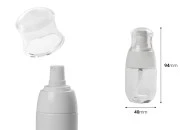 PET bočica 30mL sa belom pumpicom i providnim zatvaračem PET bočica 30mL sa belom pumpicom i providnim zatvaračem