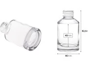 Staklena cilindrična flaša od 50mL Staklena cilindrična flaša od 50mL