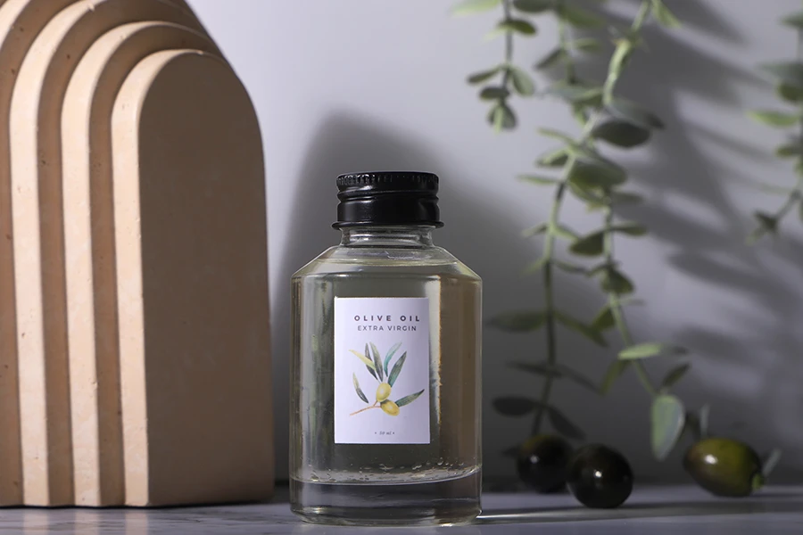 Staklena cilindrična flaša od 50mL Staklena cilindrična flaša od 50mL