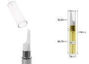 Airless bočica 10mL za serum u dve boje, sa zatvaračem - 12 kom Airless bočica 10mL za serum u dve boje, sa zatvaračem - 12 kom