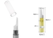 Airless bočica 5mL za serum u zlatnoj ili srebrnoj boji - 12 kom Airless bočica 5mL za serum u zlatnoj ili srebrnoj boji - 12 kom