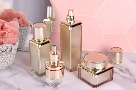 Luksuzna akrilna kutijica sa duplim dnom 50mL, sa zatvaračem sa zaptivkom i međupoklopcem-6