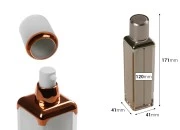 Luksuzna Airless akrilna bočica 50mL za kreme sa pumpicom i zatvaračem