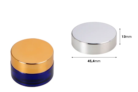 Plastični zatvarač sa aluminijumskom presvlakom i unutrašnjom zaptivkom za teglice od 20 mL-2