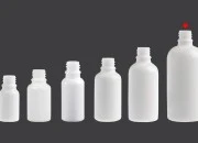 Bela staklena bočica za etarska ulja 100mL, sa grlom PP18 - bez zatvarača Bela staklena bočica za etarska ulja 100mL, sa grlom PP18 - bez zatvarača