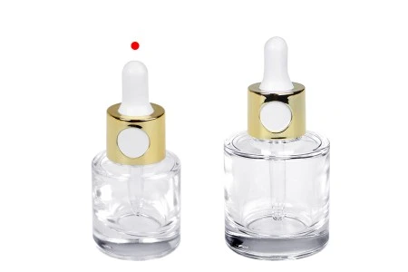 Staklena bočica 15mL sa zlatnom ili srebrnom pipetom na klik i drenažnim elementom-5