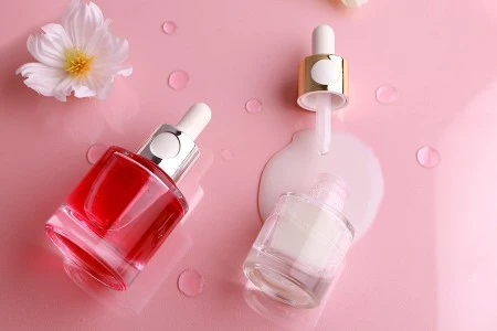 Staklena bočica 30mL sa zlatnom ili srebrnom pipetom na klik i drenažnim elementom-5